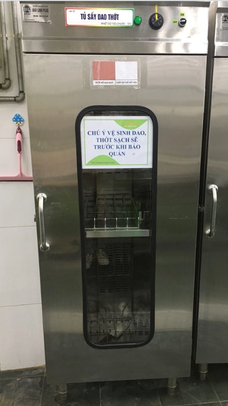 Tủ sấy 600 lít cánh inox