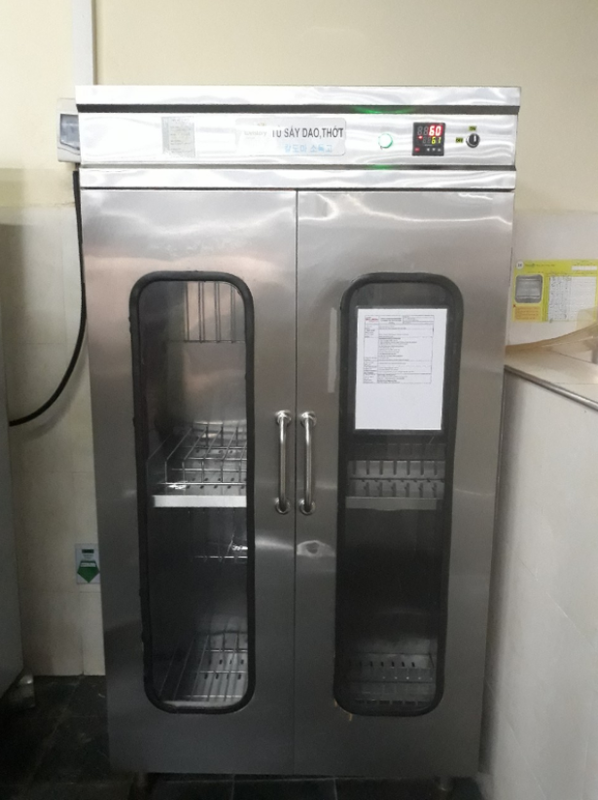 Tủ sấy dao thớt 2 cánh