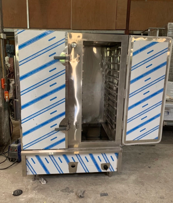 Tủ cơm công nghiệp gas 18 khay