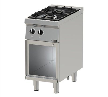 Bếp Âu 2 họng có chân đứng Nayati NGTR 4-75 ME