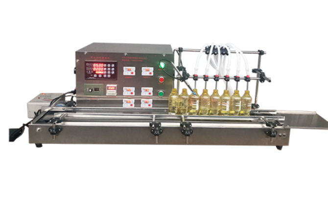 Dây Chuyền Chiết Rót 6 Vòi Tự Động Mini 300BPH