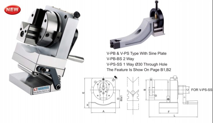 Dụng cụ sửa đá bàn nghiêng Vertex V-PS-SS