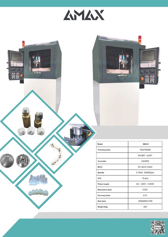 Máy phay cnc nha khoa Max-5