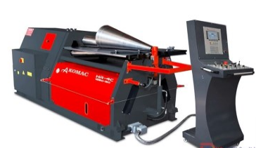 Máy lốc tôn tấm thủy lực 4 trục HR4