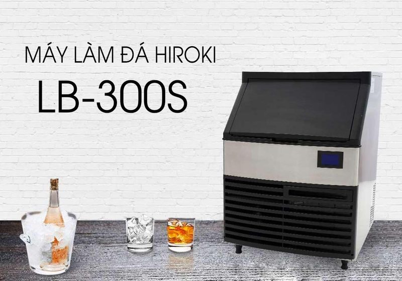 MÁY LÀM ĐÁ VIÊN HIROKI LB -300S