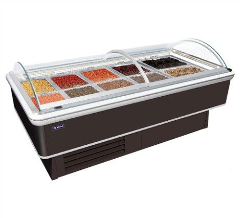 Tủ Mát Trưng Bày Tự Phục Vụ Cửa Trượt OPO E0M1-XP