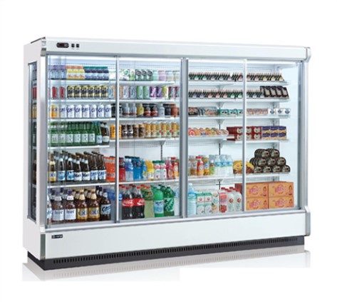 Tủ Mát Trưng Bày Nhiều Ngăn Cửa Trượt OPO SMM5D2