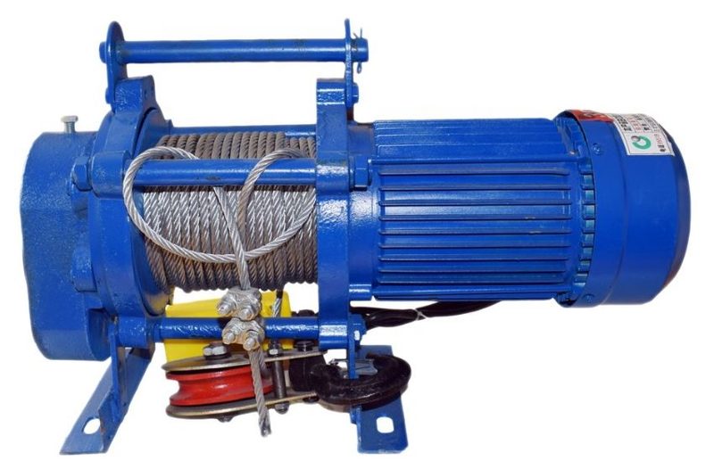 Tời xây dựng 1 tấn (chưa có cáp)