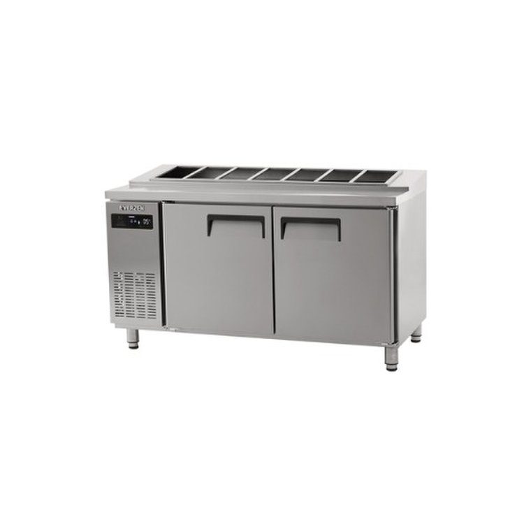 Bàn mát 2 cánh inox Unique UDS-15RGDE-NSV