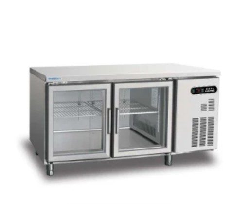 Bàn mát 2 cánh kính dạng nằm 1.2M Turbo Chef TCU4RG