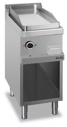 BẾP CHIÊN MẶT PHẲNG DÙNG ĐIỆN – MẶT PHẲNG MẠ CRÔM – CÓ CHÂN TỦ MBM MODEL MG7EFT477LC