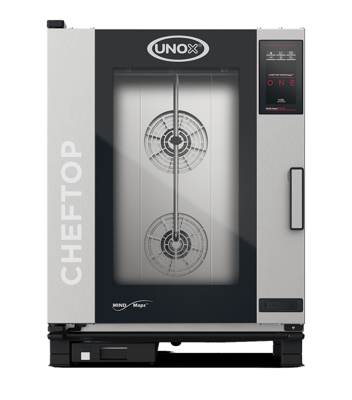 Lò Nướng Đối Lưu 10 khay Unox Cheftop MIND.Maps One XEVC-1011-E1RM