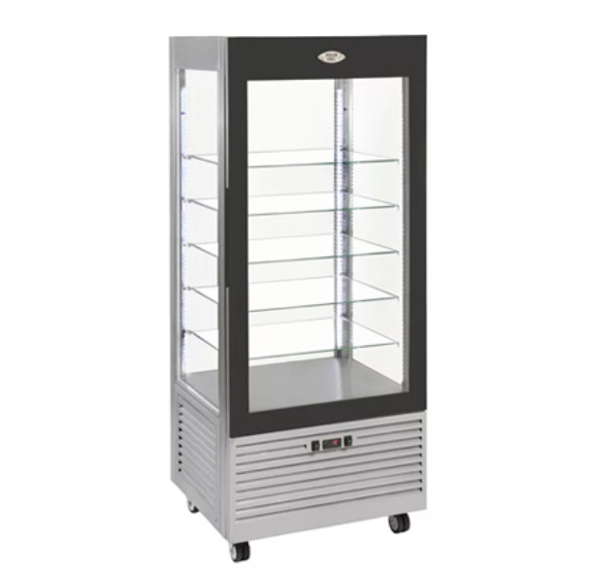 Tủ mát trưng bày 4 mặt kính 480 Lít Roller Grill RD 800