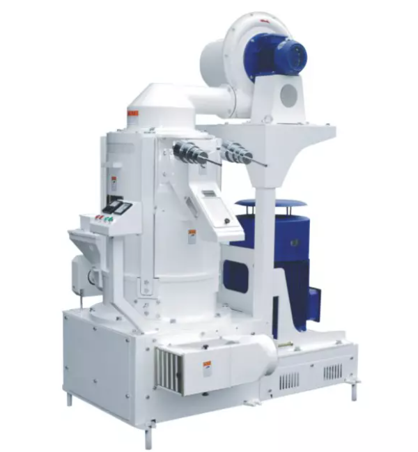 Máy làm trắng gạo dạng con lăn sắt đứng MNMLT17	