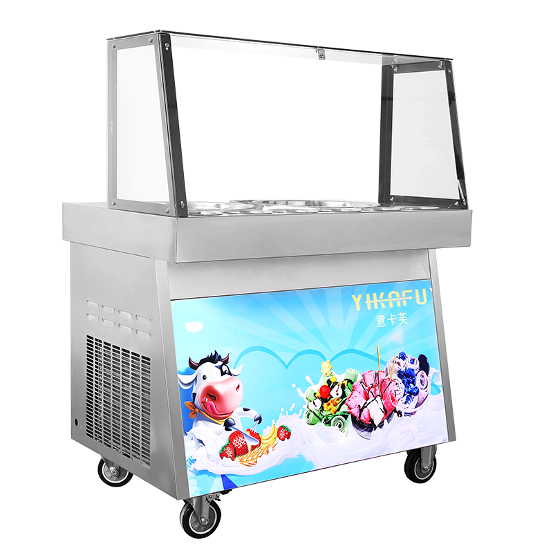 Máy làm kem cuộn KK-360YL-2