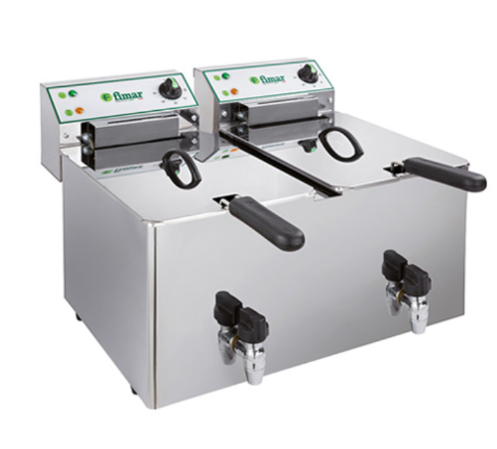 Bếp chiên nhúng điện 8 lít x 2 Fimar FR88RN
