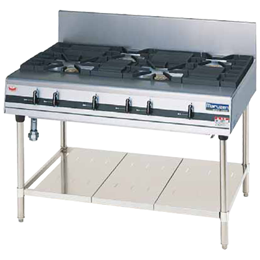 Bếp Âu 4 đầu đốt dùng gas Maruzen MGTXS-127F