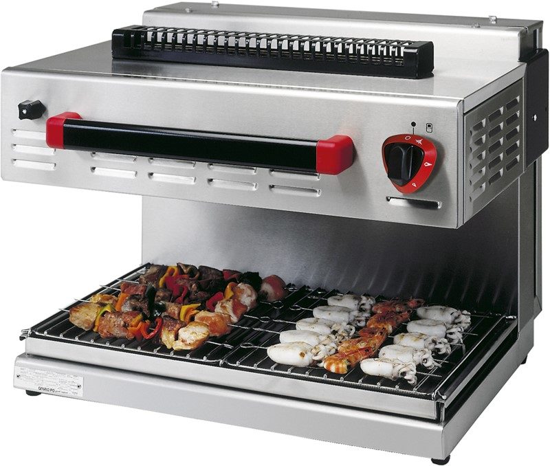 Lò nướng salamander dùng gas Angelo Po 60SM