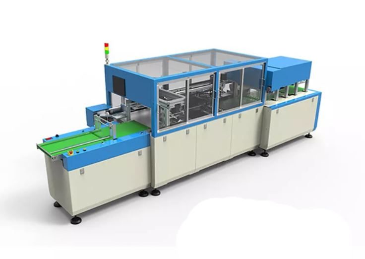Máy gấp khăn, đóng gói khăn tự động VNC