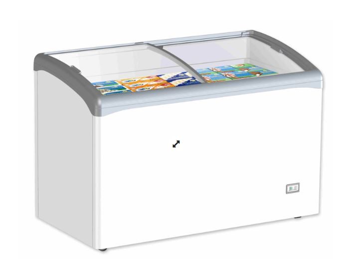 Tủ đông trưng bày IARP Vic 330 AT
