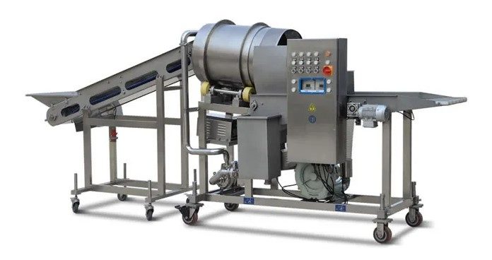Máy Phủ Bột Ướt Dạng Trống GJJ400