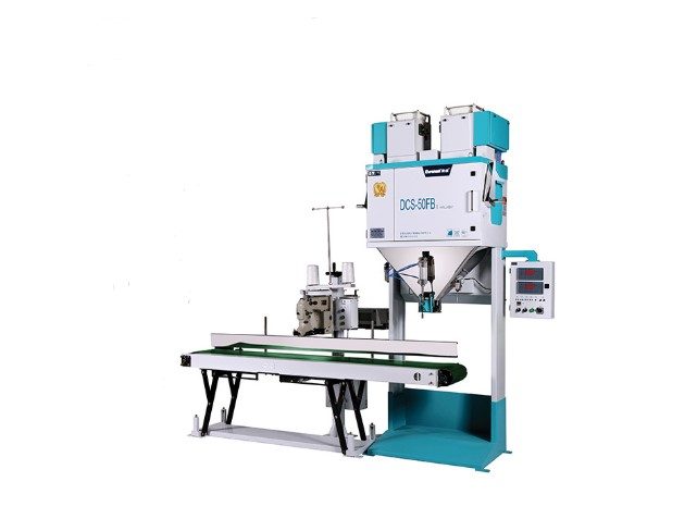 Cân đóng gói dòng DCS-50FB với phễu cấp liệu đôi