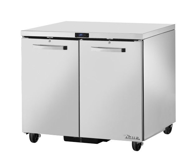 Bàn mát 2 cánh cửa đặc TRUE TUC-36-HC~SPEC3