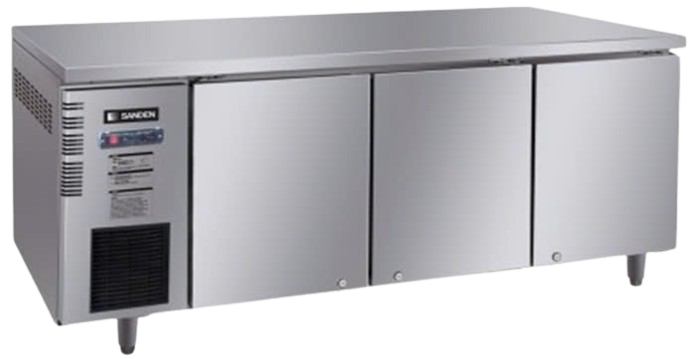 Bàn mát 3 cánh inox Sanden SCC-1803