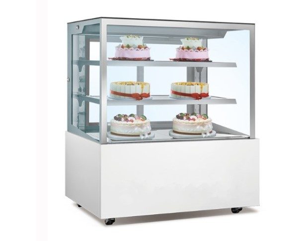Tủ trưng bày bánh kính vuông Meichu MK-15-S