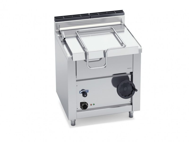 Chảo Nghiêng Tay Quay Dùng Điện Berto's E7BR8/I (60 Lít)