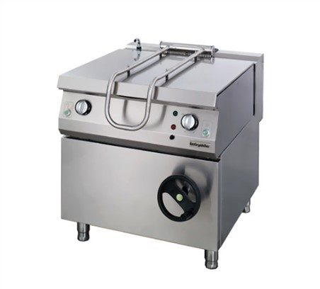 Chảo Nghiêng Tay Quay Dùng Điện Ozti OTE 80
