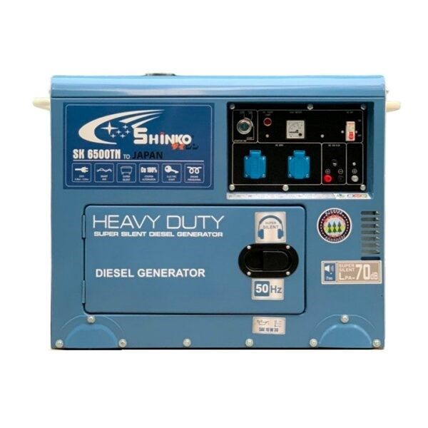 Máy Phát Điện Chạy Dầu 5KW Shinko SK6500TN