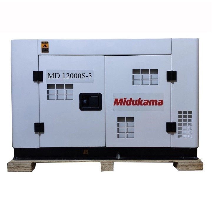 Máy Phát Điện Chạy Dầu 9KW Midukama HL12000S3 3 Pha