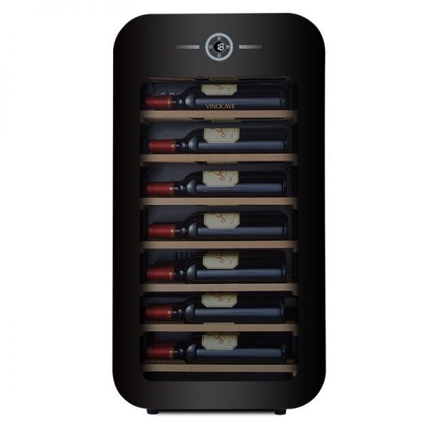 Tủ Bảo Quản Rượu Vang 22 Chai Thế Hệ Mới Vinocave JC 76A (Black)