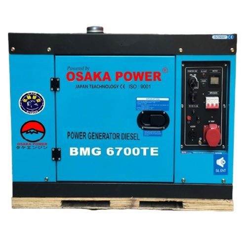 Máy Phát Điện Chạy Dầu 5Kw Osaka Power BMG6700TE
