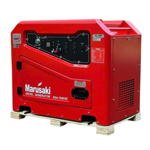 Máy Phát Điện Chạy Dầu 6Kw Marusaki SDA-7800SE