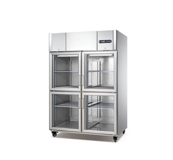 Tủ Mát Đứng 4 Cánh Kính Coolmes GN1.2TNG4