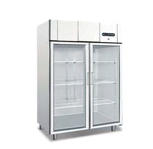Tủ Đông Đứng 2 Cánh Kính Coolmes AF1.0G2