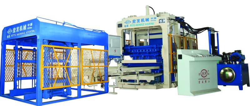 Máy Sản Xuất Gạch QT6-15D