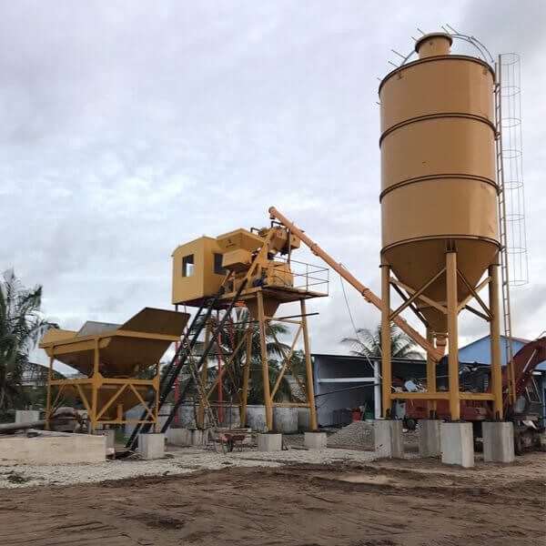 Trạm Trộn Bê Tông 25m3/h (HZS 25)