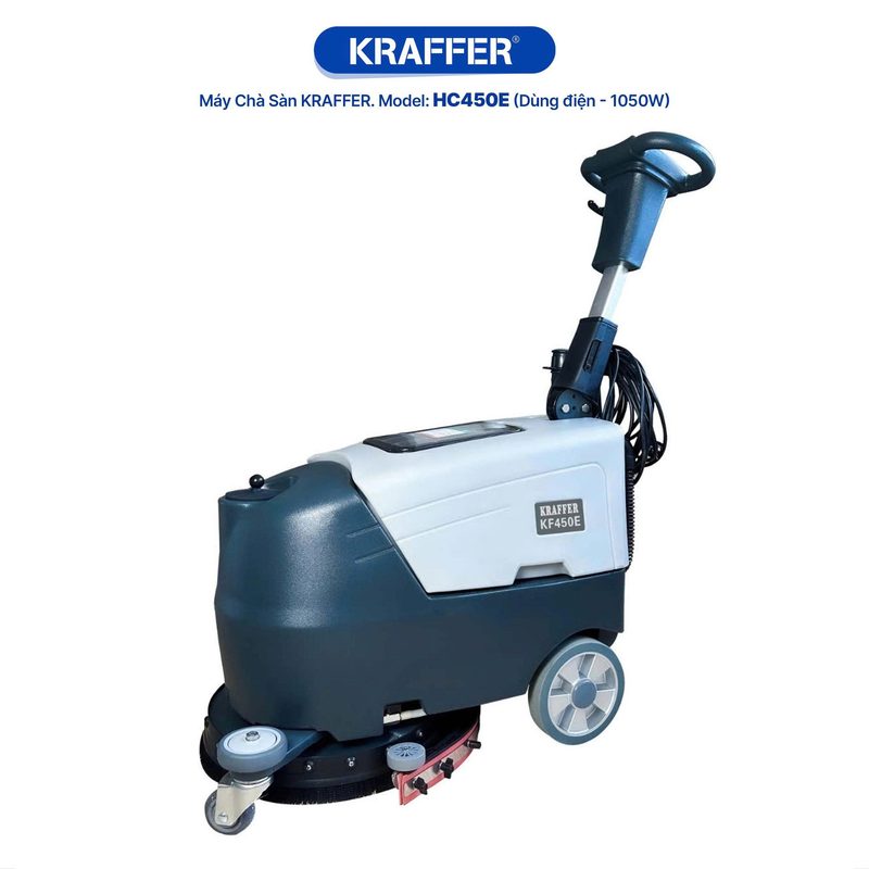 Máy lau sàn nhà gia đình KRAFFER KF450E (dùng điện)