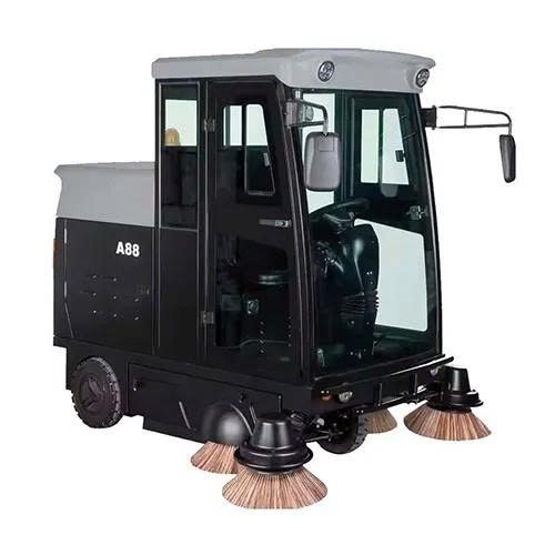 Máy quét rác ngồi lái HiClean A88 (dùng bình)
