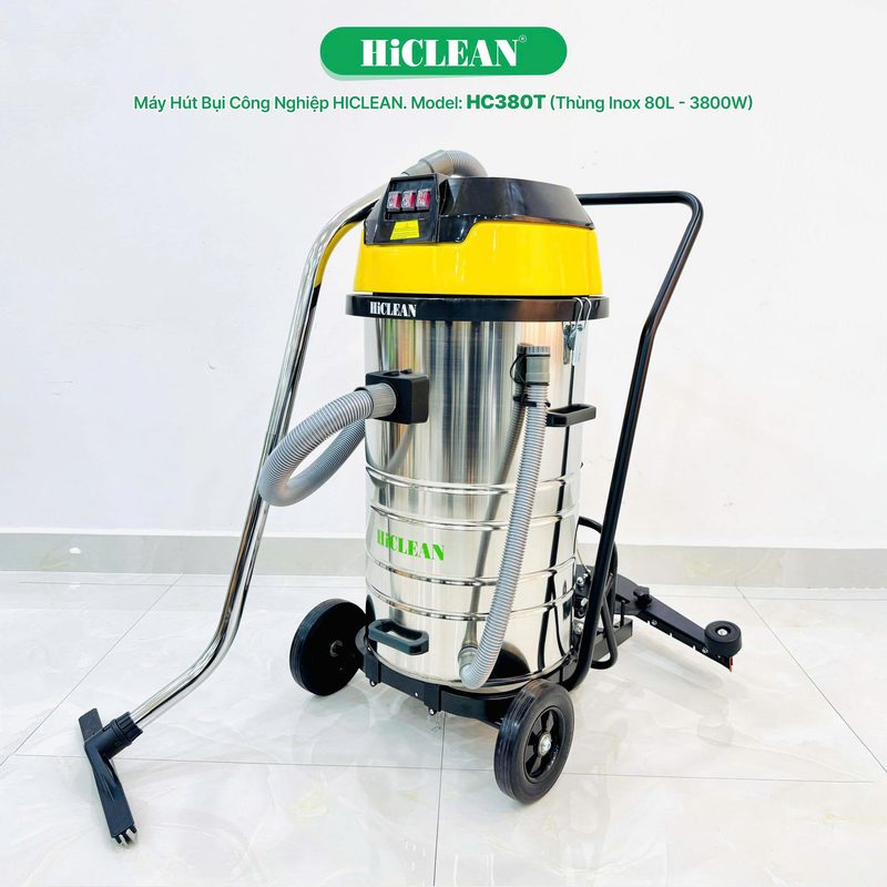 Máy hút bụi công nghiệp HiClean HC380T