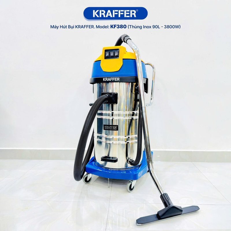 Máy hút bụi công nghiệp Kraffer KF380