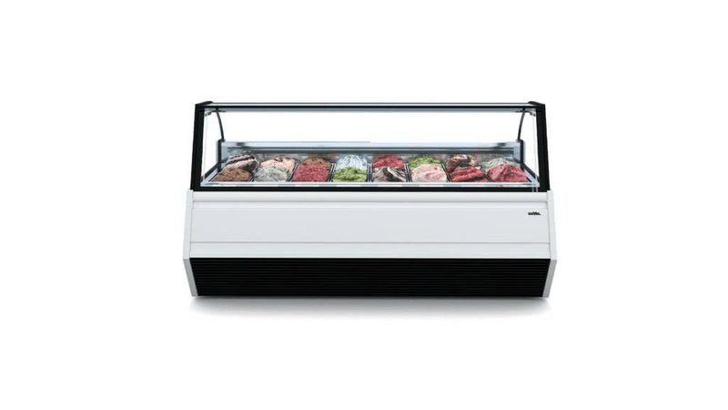 Tủ trưng bày kem gelato Prisma
