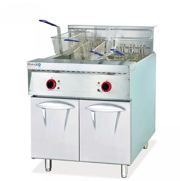 Bếp chiên nhúng điện độc lập 2 ngăn Kolner DF-26-2