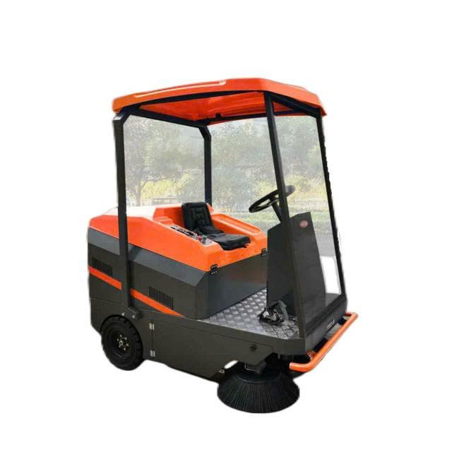 Xe quét rác ngồi lái mini King Kong