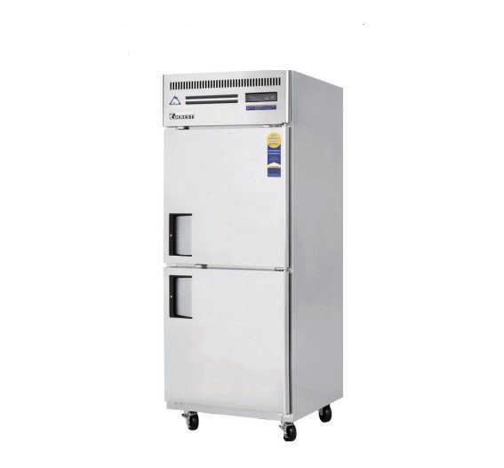 Tủ đông đứng 2 cánh inox Everestref B074-2FOOS-E