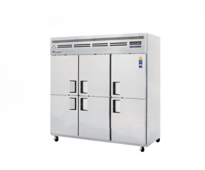 Tủ đông đứng 6 cánh inox Everest B190-6FFFS-E