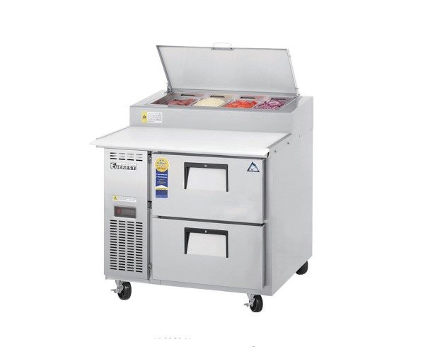 Bàn pizza 2 ngăn kéo Everest B090PS-1ROOS-E